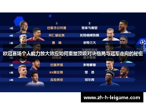 欧冠赛场个人能力放大效应如何重塑顶级对决格局与冠军走向的秘密 欧冠赛场个人能力放大效应如何重塑顶级对决格局与冠军走向的秘密
